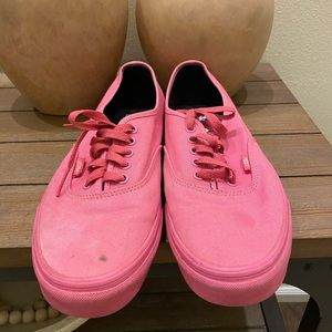 Vans Pink Men size 9